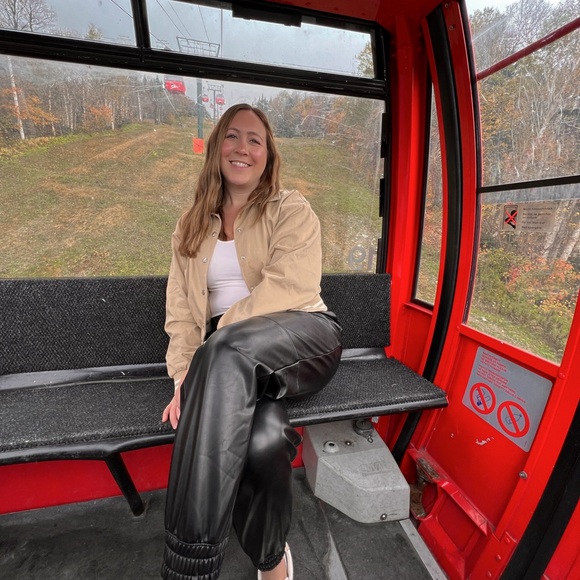 Emory Park Beige Varsity Jacket - Picture 4 of 4